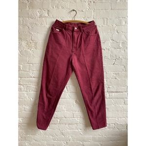 Vintage 90s LEE Red High Waist Jeans